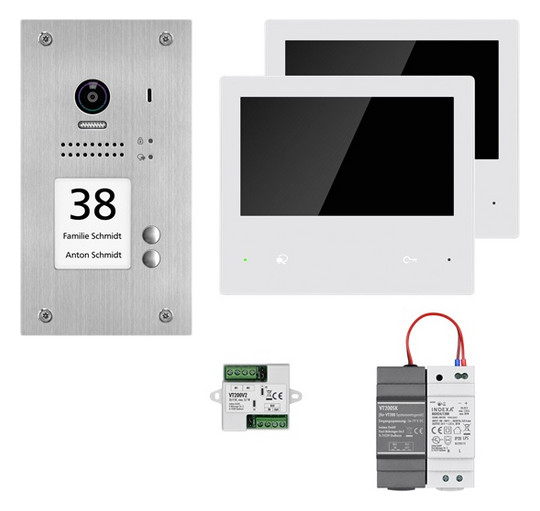 INDEXA Video-Türsprech-    VT200 SET UW2 