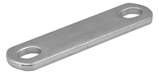 ASW Lasche M 10, Lochabstand 59 mm, 85 mm, Stahl verzinkt