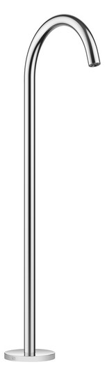 Dornbracht Wannenauslauf META ohne Umstellung, für freistehende Montage, schwarz matt