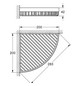 GROHE Eckablagekorb Selection Cube für Eckmontage, chrom