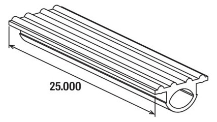 Bild SchienengummieinlageEMS31 fischer fische r-2