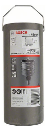 SDS-Bohrkrone PRO Hartmetall Ø68x80mm