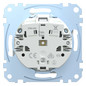 Steckdose 1f akws glz System M UP m.BS IP20 aktivweiß Überspannungss