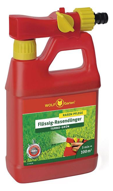 Bild Flüssig-Rasendünger Turbo-Grün LT 100 B 1 L - WOLF GARTEN-0
