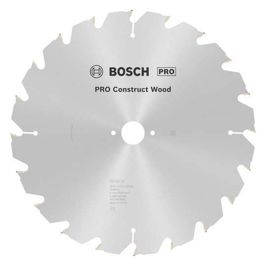 BOSCH-Kreissägeblatt ConstructWood, nagelfest -...