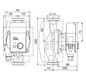 Wilo Hocheffizienz-Pumpe Yonos PICO plus 25/1-8, G 1 1/2, 230 V, 50/60 Hz
