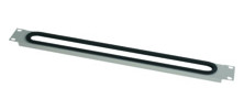 Kabelführungspanel Metall 482,6mm 1HE Geeignet für 482,6 mm (19 Zoll)-Montage