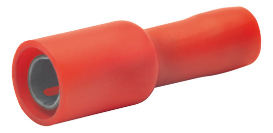 Rundsteckhülse brz rt 0-1qmm rnd_4mm volliso rnd 4mm Polyvinylchlorid (PVC)