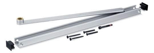 GEZE Gleitschiene RAL9016         033098 