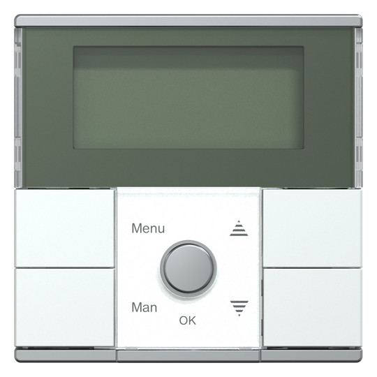 Zeitschalter elektronisch System M UP 6h 1min alu mt Zufallsgenerator
