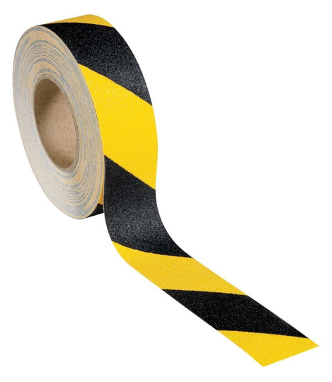 Antirutschband, schwarz/gelb - 50mmx18,25m