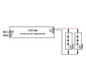 LED-Steuerung 1-80W 24V IP20 DALI Kstgeh Dimmung DALI stat 290x45x31mm