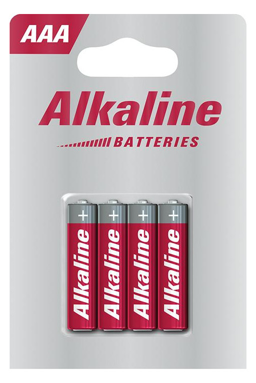 Bild Batteries Alkaline Micro AAA/LR03 4er Blister-0