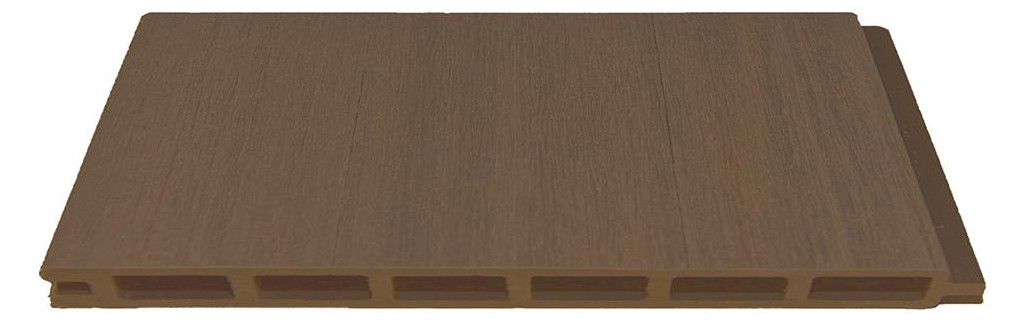 Bild ELSKOP-Serie Zaunlamelle 20x140x1790mm T EAK co-extrudiert WPC-Steckzaunsystem - n.a.-0