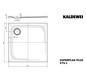 Kaldewei Duschfläche SUPERPLAN PLUS 475-1 90x90cm, Perl-Effekt, schwarz