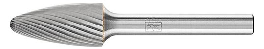 PFERD-HM-Frässtift Rundbogen RBF - 12x25mm, Z3,...