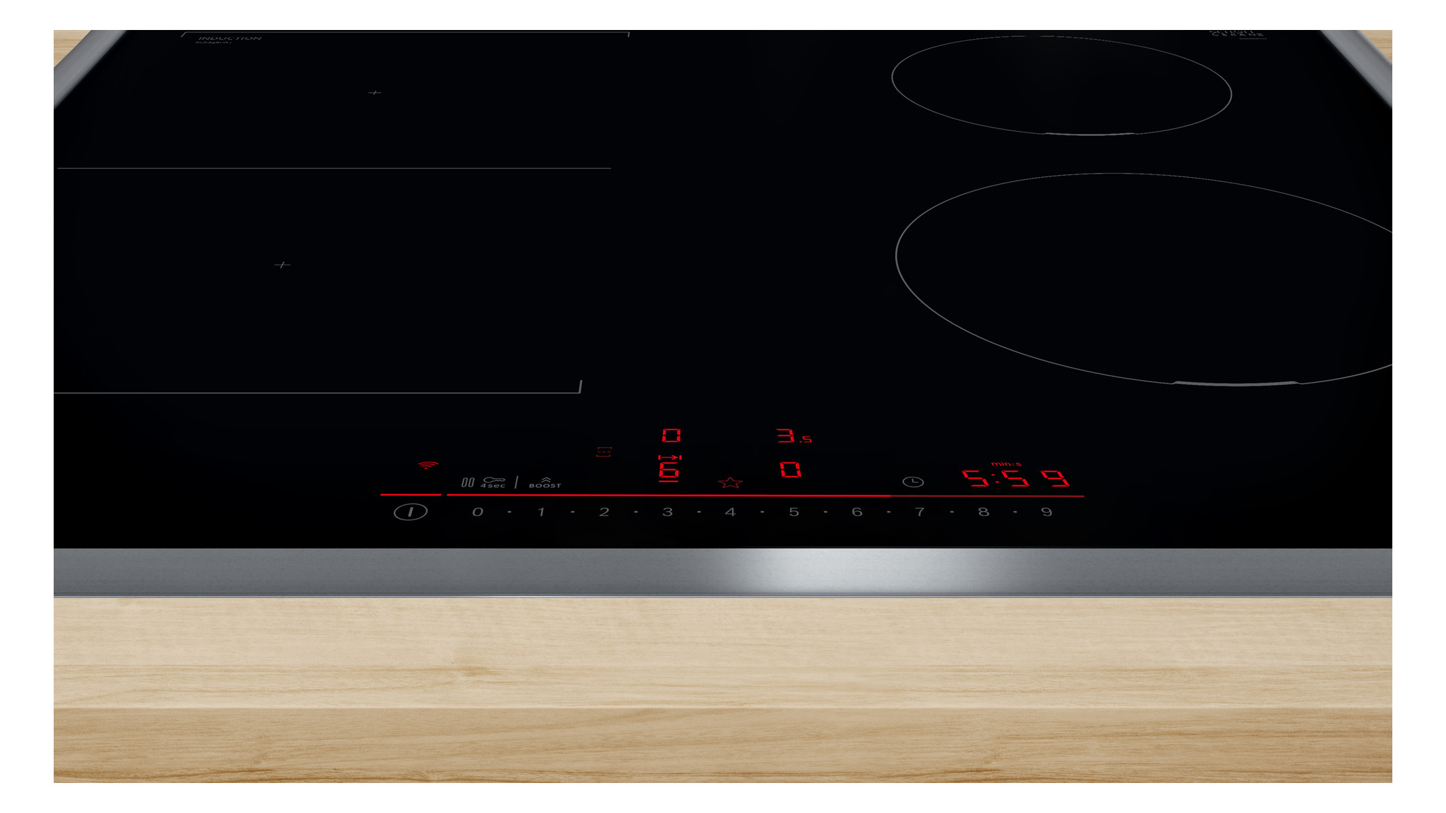 Induktionsfeld autark 583x513mm