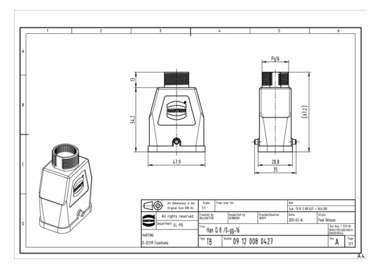 HART Han Q 8 /0-gg-16        09120080427 
