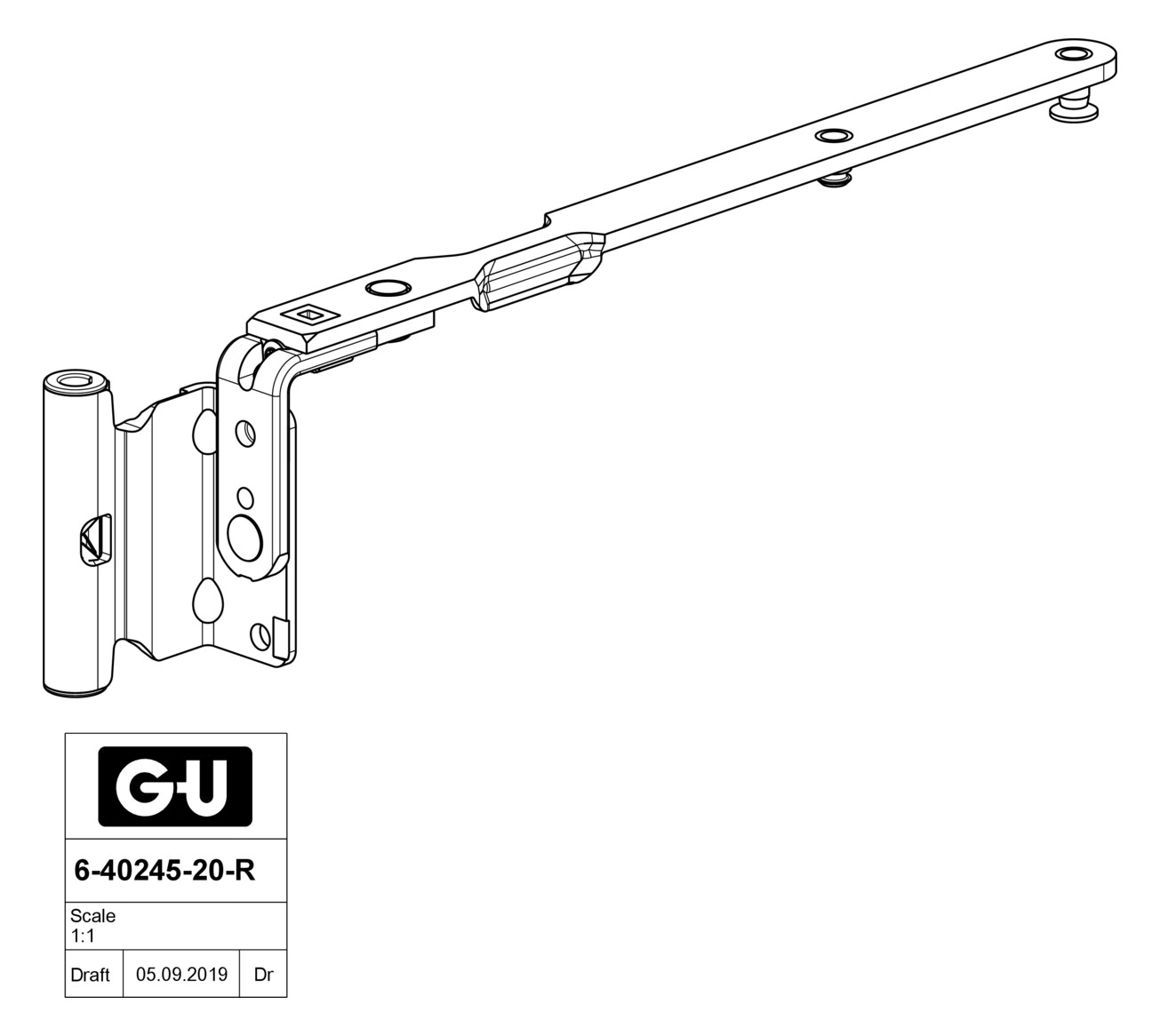 Bild Scherenarm UNI-JET D NL13/14 400-500 ferguard-2