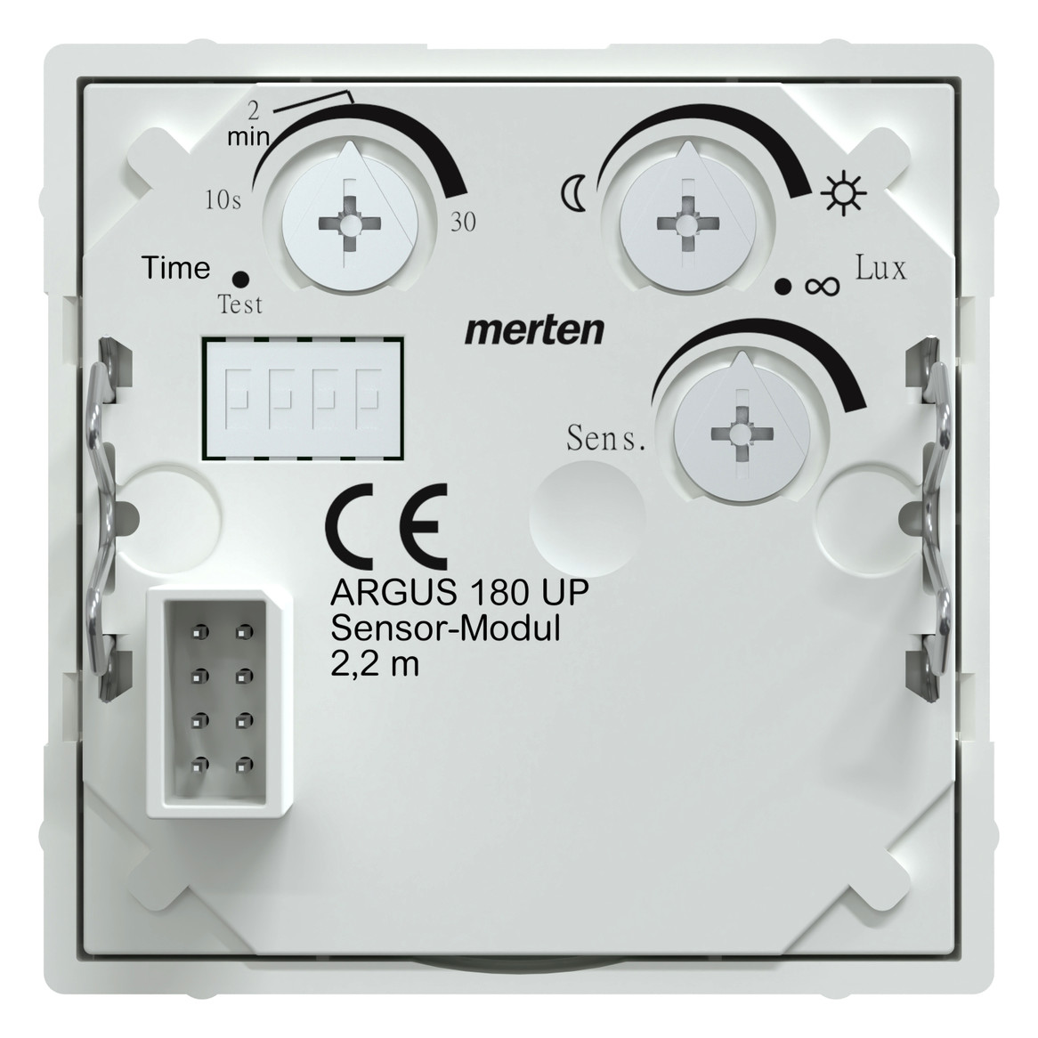 Präsenzmeldersensor UP System M UP 180° akws aktivweiß 2,2m IP20 Vernetzbar