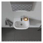 Duravit Handwaschbecken D-Code 45x34cm, mit Hahnloch, Überlauf, Hahnlochbank, weiß