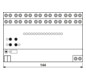 Jalousieaktor KNX REG 8f 6A Handbedien Vor Ort-/Handbedienung