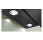 Wandesse 590mm sw A 60dB 430cbm/h Ø150mm LED 3st Uml T325mm