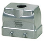 Tüllengehäuse Querbügel Alu IP65 oben 73x56x43mm