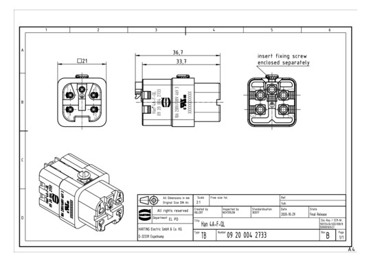 HART Han 4A-F-QL             09200042733 