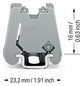 Endklammer/halter Kst Serie 249 TS15 Hutschiene TH15 schraublos