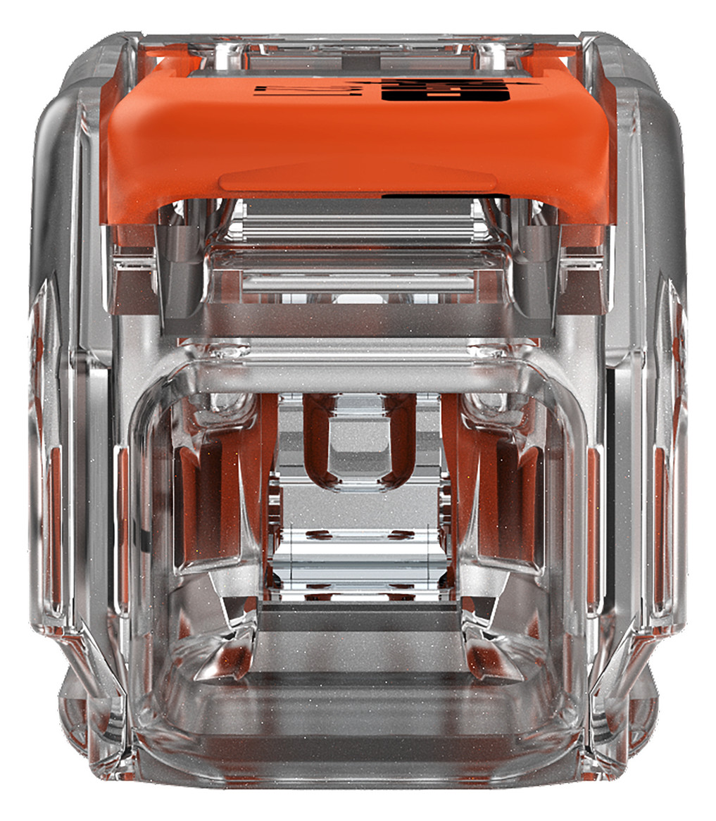 Steckklemme 2f 450V 32A Serie 221 0,2-4qmm m.BetätiHebel f.Massivleiter