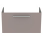 Ideal-Standard Möbel-Waschtischunterschrank i.life S 1 Auszug, 80 x 37,5 x 44 cm, carbongrau matt