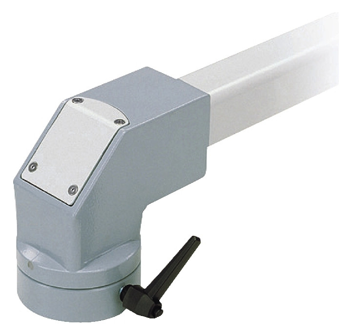 Tragarm-Komponente 147x154mm Metall gr RAL7040