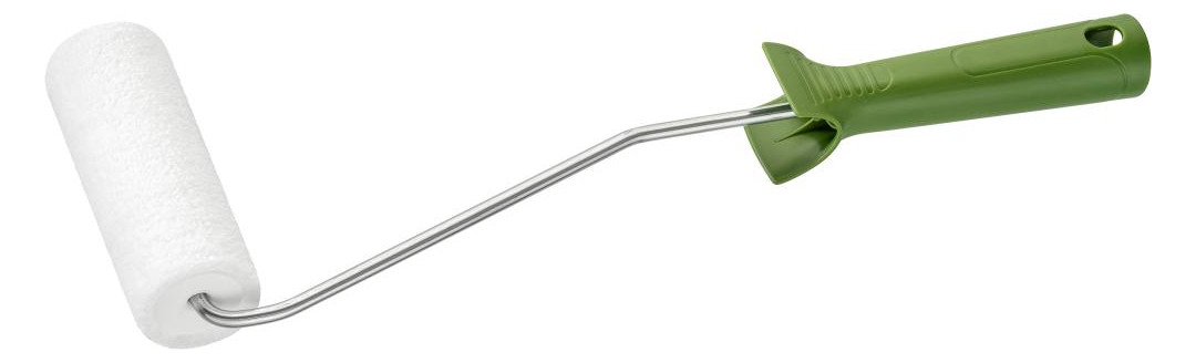 Bild Lasur-Roller weiß 12 cm 1K Griff lang - C CIRET-0