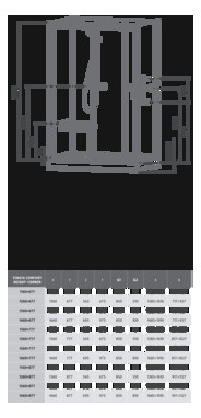 Roth Komplettdusche Vinata Comfort Eck 1660 x 677 x 2160 mm, ESG Rückwände anthrazit, ESG Schiebetür klar