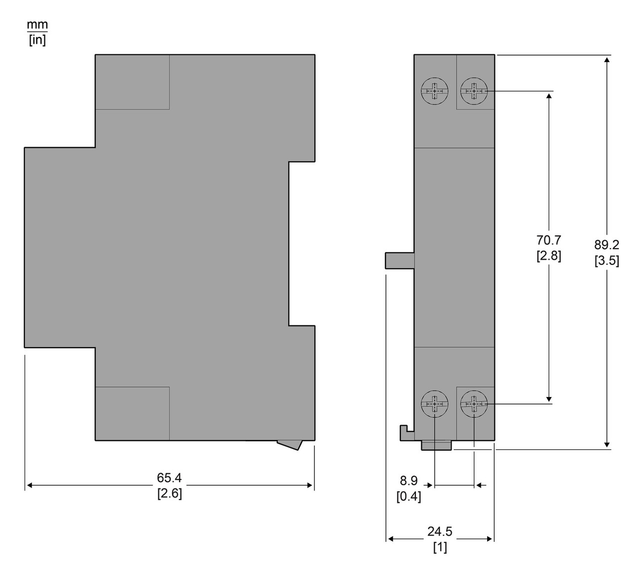 Unterspannungsauslöser 220-240V/50Hz Geeignet für Motorschutzschalter