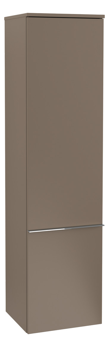 V&B Hochschrank Venticello 40,4x154,6x37,2cm, rechts, Griff Chrom, kansas oak