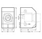 D-Sicherungssockel DIII 1 63A 750V Kst m.Abd 1p Schraubbef