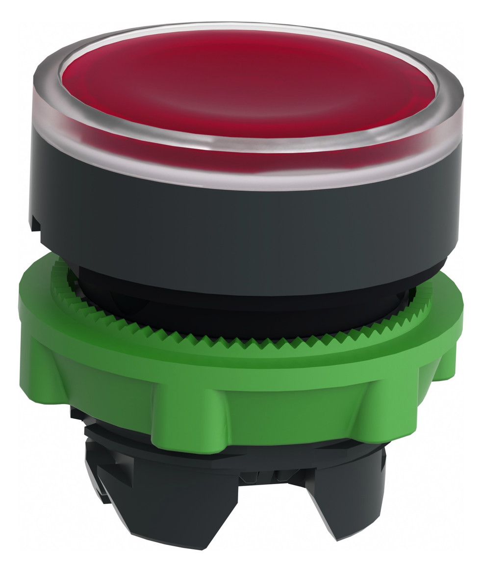 Drucktaster Front 1f rt bel.b Ø22mm rnd IP66 Geeignet für Beleuchtung Tastend