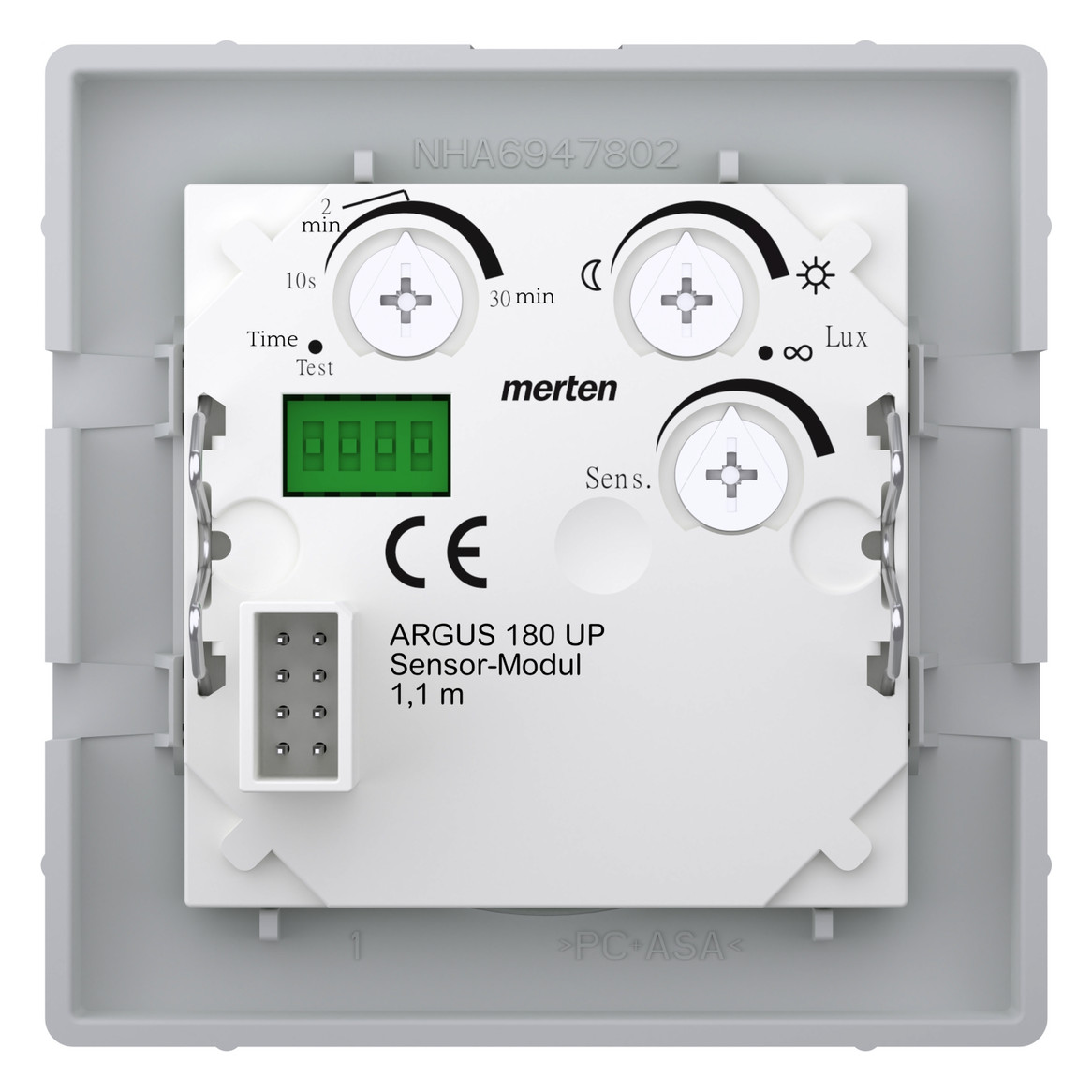 Bewegungsmeldersensor UP System Design UP 180° ni 1,1m IP20 Vernetzbar