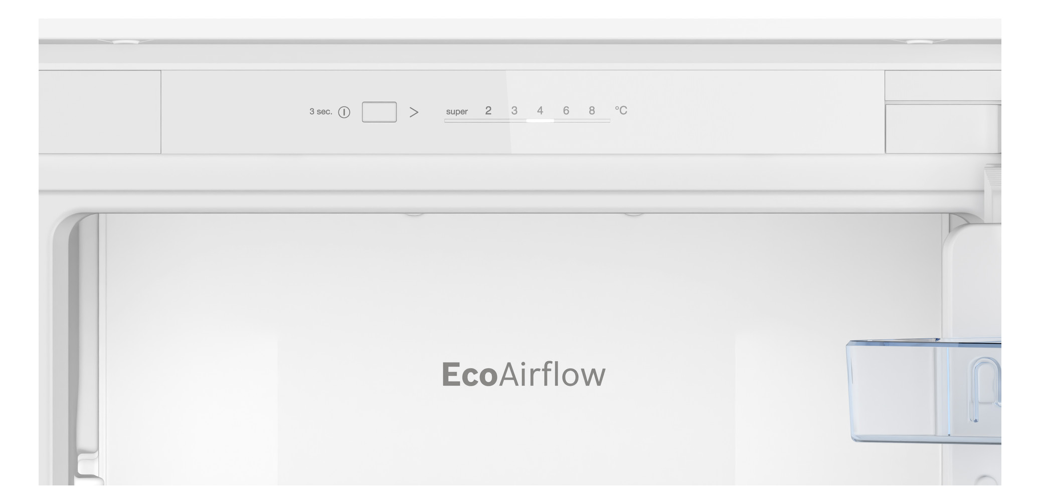 Kühlschrank EB E 204l N1225mm integr ws Schlepp 101kwh B541mm H1221mm