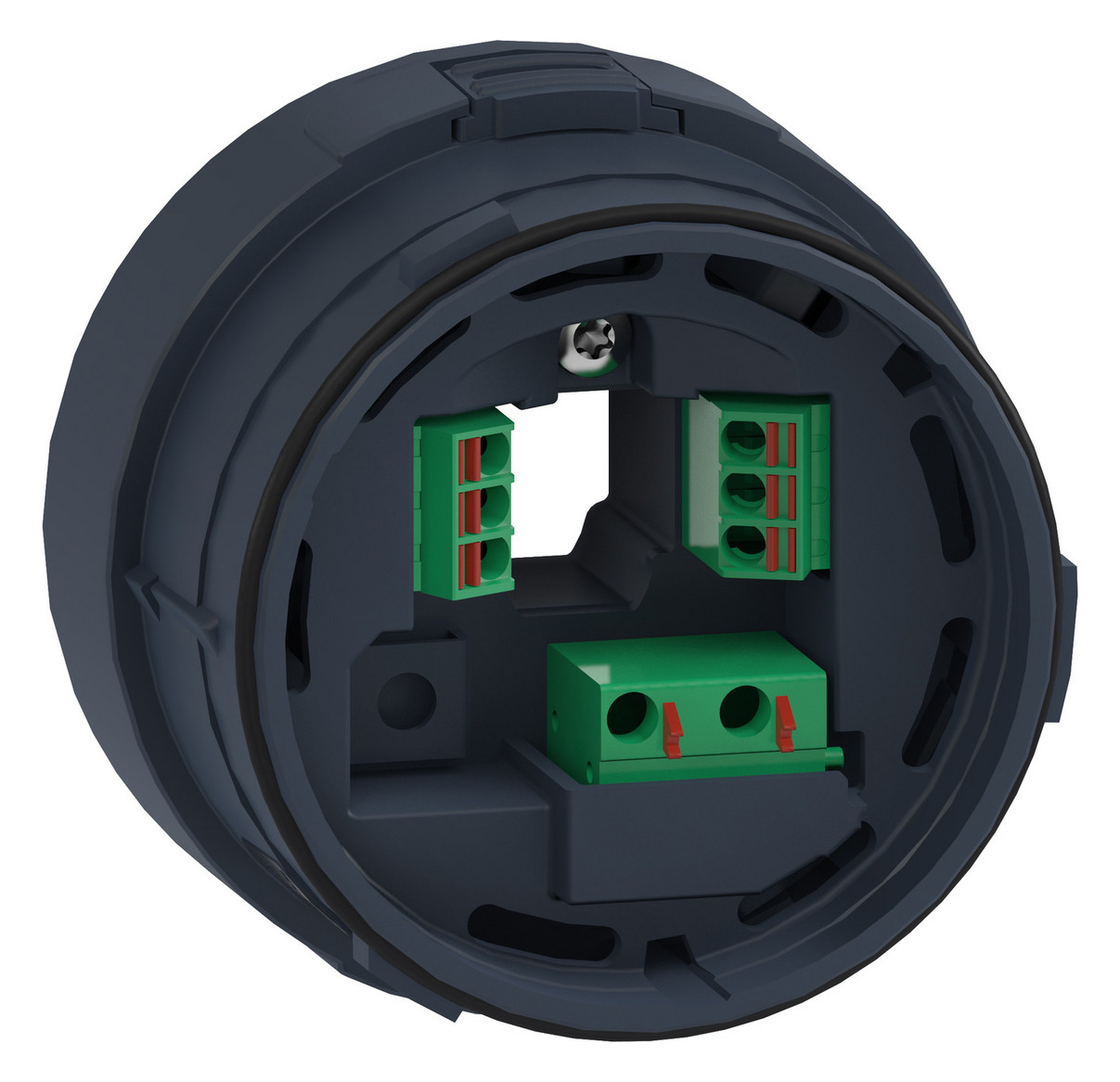 Signalsäulenelement Fuß Kst sw