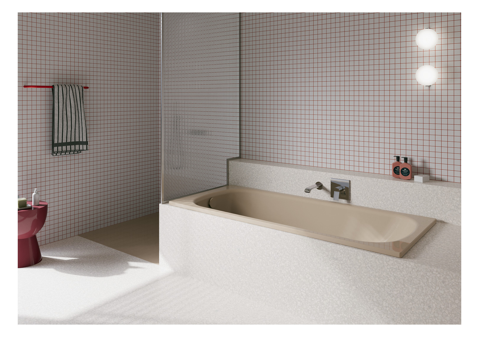Badewanne BetteForm 2945 170x70x42cm, bahamabeige