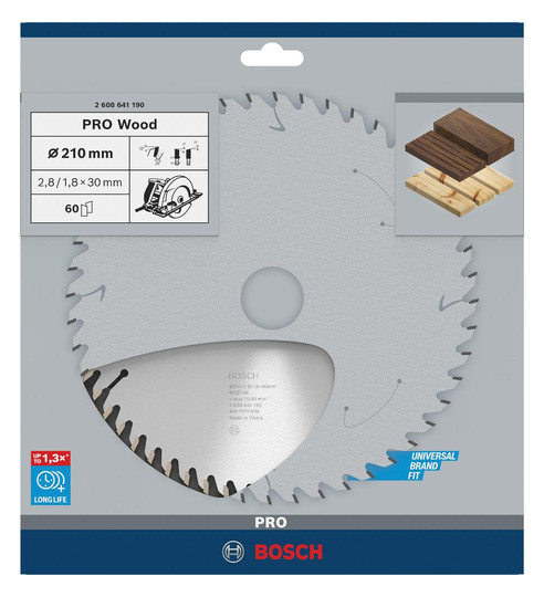 BOSCH-Kreissägeblatt Optiline Wood -...