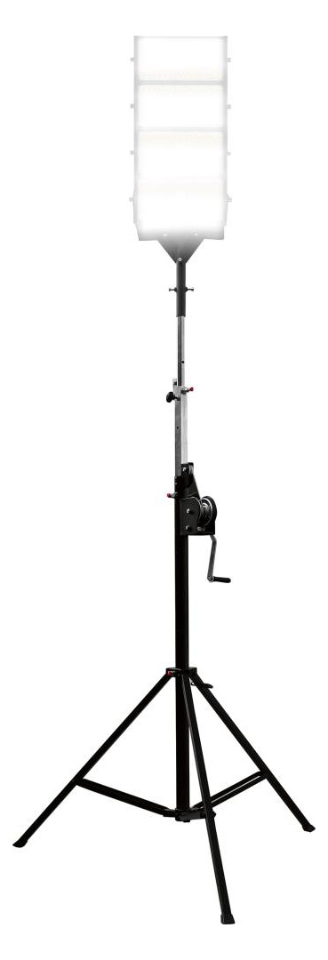 Bild Stativ max. 4,30m für Iluminator Farbe: schwarz Tragfähigkeit: max 50 kg - LENA LIGHTING-1