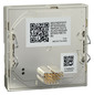 Raumtemperaturregler UP Zigbee alu mt Bedienelement Mit Vor-Ort Bedienung