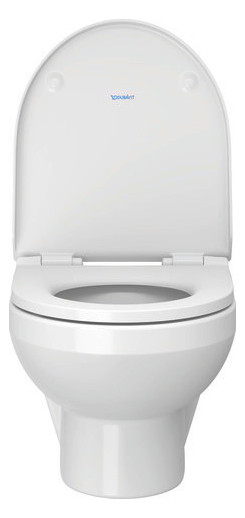 Duravit WC-Sitz No. 1 ohne Absenkautomatik, Scharniere Edelstahl, abnehmbar, weiß