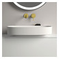 Ideal-Standard Waschtisch Linda-X ohne Hahnloch, mit Überlauf, 45x38x15,5cm, weiß Ideal Plus