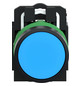 Drucktaster 1f bl rnd Ø22,5mm 1S IP66 fl Tastend