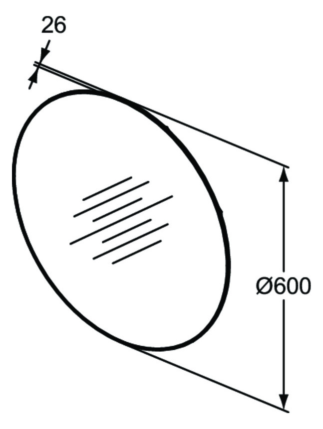 Ideal-Standard Waschtisch-Bundle Conca 07 mit WT-Unterschrank Eiche hell, Spiegel, Armatur